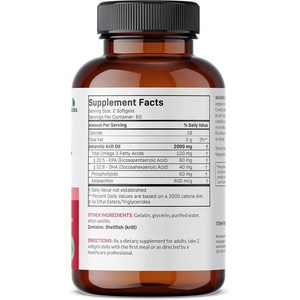 100% saf Premium Antarctic Krill yağı Softgel astaksantin kapsüller <span class=keywords><strong>Omega</strong></span> <span class=keywords><strong>3</strong></span> takviyeleri <span class=keywords><strong>Epa</strong></span> <span class=keywords><strong>Dha</strong></span> fosfolipitler kril yağ kapsülleri - Product Image 3