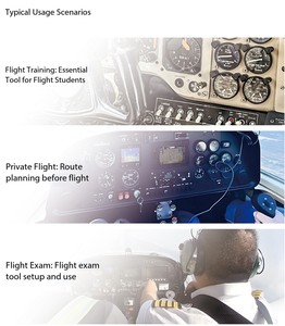 DF CRP-1  Plotter Azimutal Giratorio para Cálculo de Rutas, Distancia Náutica/Estatua, Planificación de Vuelos, Regla de Precisión - Product Image 6