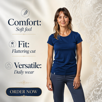 T-shirt de sport pour femme à manches courtes de longueur régulière