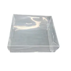 Wholesale Custom clear Cosmetic health products PP PET PVC plastic folded gift Box cartons Packaging