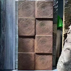 इनडोर आउटडोर के लिए pu सजावटी 3 डी मशरूम पत्थर कृत्रिम दीवार पैनल - Product Image 4