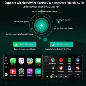Radio de coche Android de 9 pulgadas para <span class=keywords><strong>Toyota</strong></span> <span class=keywords><strong>HILUX</strong></span> 2005-2014 estéreo de coche Autoradio Carplay Android Auto Hifi RDS REPRODUCTOR DE DVD de coche Wifi RDS - Product Image 2