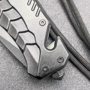 Novo design de facas táticas de caça dobráveis com lâmina de aço inoxidável, mais vendidas, bolso, pode ser personalizado
