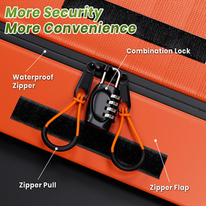 Échantillon gratuit Sac de toit de voiture imperméable en PVC haute capacité 500D Grand 750L pour les pièces et accessoires de remorque - Product Image 5