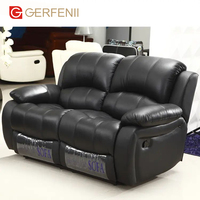 Best-seller Mobilier Fauteuil moderne en cuir Fauteuil inclinable manuel de luxe Fauteuil de canapé Fauteuil inclinable