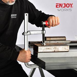 120Mm Nhiệm Vụ Nặng Thả Rèn F Kẹp Điều Chỉnh Tay Cầm Bằng Nhựa - Product Image 5