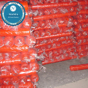 100% HDPE Ép Đùn Nhựa Cam An Toàn Hàng Rào Lưới Dây Thép Lưới Thể Loại Cảnh Báo <span class=keywords><strong>Net</strong></span> - Product Image 3