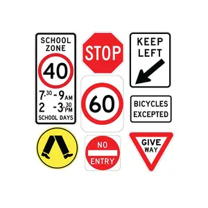 Низкая цена, индивидуальный Международный Алюминиевый Отражающий дорожный знак со стрелкой, предупреждающий о дорожном движении, наклейка для безопасности дорожного движения