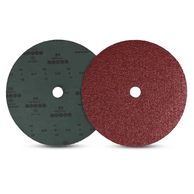 Шлифовальные диски A/O из полимерного волокна 9x7/8 дюйма