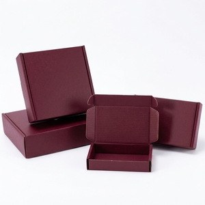 Boîte cadeau en carton kraft brun personnalisable, avec logo personnalisé, impression couleur écologique de luxe, forme personnalisable, vente en gros - Product Image 6