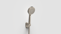 Nouvelle conception : Ensemble de robinetterie murale chromée réglable avec colonne de douche et pommeau de douche pluie