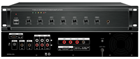 Amplificateur de puissance audio numérique Pinhom de haute qualité 100W, 3 entrées MIC, 1 entrée/sortie AUX, fonctionnement par bouton multifonction, zone de fonctionnement
