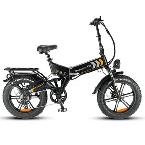 OUXI X8 Electric Bike EU Stock Fast Delivery Fat Tire 20'' Bicycle 750W 48V 15AH Battery Mountain Bikes