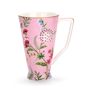 Commercio all'ingrosso made in China personalizzabile antica tendenza ceramica porcellana ad alta capacità caffè e tazza da tè tazza - Product Image 1