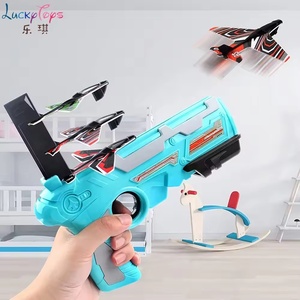 Jouet <span class=keywords><strong>de</strong></span> tir lanceur d'avion pour enfants, avion jouet à <span class=keywords><strong>catapulte</strong></span>, lanceur à éjection rapide, pistolet jouet, jeu d'extérieur - Product Image 3