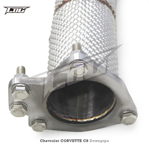 Collecteur d'échappement sport haute performance OEM pour Chevrolet <span class=keywords><strong>Corvette</strong></span> <span class=keywords><strong>C8</strong></span> 6.2 2020+ en acier inoxydable - Product Image 4