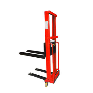 Forklift Elektrik Self Loading 1 Ton 1,6m, Portable Electric Pallet Stacker dengan Baterai 48V 20Ah, Forklift Terpasang di Truk - Product Image 6