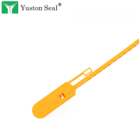 YTPS004 Sceau de sécurité en plastique en gros, scellé en plastique personnalisé avec code-barres et code QR pour la logistique et les camions