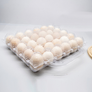 Plateau à œufs portable en plastique transparent avec poignée, 30 alvéoles, réutilisable, pour le transport d'œufs, idéal pour les marchés agricoles, la vente au détail et l'emballage cadeau - Product Image 6