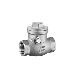 Vanne de retenue horizontale en acier inoxydable DN15 à DN100 pour conduites d'alimentation en eau - Product Image 2