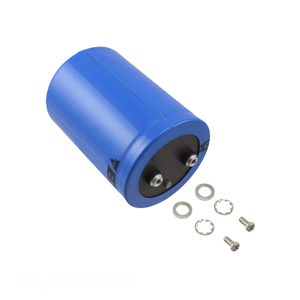 Condensador Original CAP ALUM 6800UF 20% 250V SCREW 6800 uF Montaje en Chasis MAL210413682E3 - Product Image 1