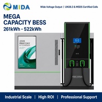 Système de stockage d'énergie par batterie BESS, station de recharge DC pour véhicules électriques, charge rapide, chargeur tout-en-un, 120/215/241 kWh, 60/90/120 kW