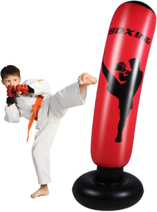 Divertido Saco de Boxeo Inflable de PVC con Base para Niños, con Agua - Product Image 3
