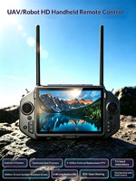 Station de sol pour drone, véhicule, navire avec écran haute luminosité de 101 pouces, télécommande Android et image externe optionnelle