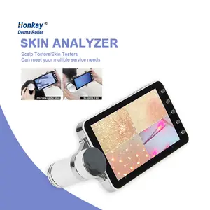 Ручной датчик сальпа и кожи волшебное зеркало анализатор волос аппарат для кожи головы HD детектор для мужчин и женщин лысый