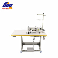Machine à plisser à double aiguille, machine à plissage de tissu pour stores, machine à plissage de rideaux à points de surjet
