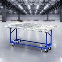 Table de travail d'établi en pierre d'usine Belino pour le traitement de la pierre