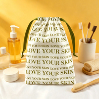 Sachets réutilisables en coton et lin avec cordon de serrage, sacs portables, pendentifs suspendus pour rangement de placard et chambre, articles de toilette et soins de la peau, personnalisables