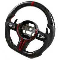 Volant en carbone bleu LCI amélioré pour BMW 320i 325i 335i 340i 430i 440i 318i 320i 325i