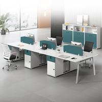 Poste de travail de bureau, espace ouvert, bureau modulaire, bureau d'ordinateur, Table de travail, bureau