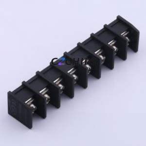 DBT30C-11.0-8P-BK-P Barrier Terminal Block Through hole Component (THT),P=11mm Connector Two Sides 11mm 1x8P Center Pin - Product Image 1