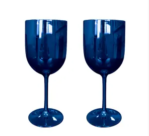 2 pièces Wineglass Coupes à Champagne Cocktail de Fête En Verre Flûtes À Champagne Vin Gobelet En Plastique Lunettes Pour Champagne