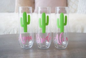Summer Plastic Goblet Cacti Flamingos Flute <strong>Ocean</strong> Milk <strong>Bottle</strong> 12oz 16oz 710ml Customizable Plastic Cups - Product Image 3
