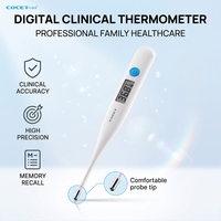 Kustomisasi OEM Perlengkapan Medis Termometer Demam Digital Klinis Termometer Medis Elektronik Kepala Keras Oral