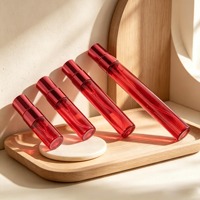 Vente en gros de flacons vaporisateurs de parfum en verre transparent rechargeables de 2 ml, 3 ml, 5 ml, 10 ml, avec pompe à brume fine, portables pour les voyages
