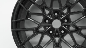 Jantes en alliage 827M Star Mesh Design Flow Formed noires 19 20 pouces 8.5J 9.5J pour <span class=keywords><strong>BMW</strong></span> G80 <span class=keywords><strong>M3</strong></span> <span class=keywords><strong>CSL</strong></span> G82 M4 CS G87 M2 - Product Image 4