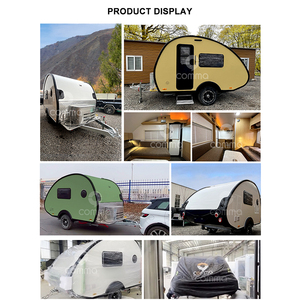 Multiple Facilities Teardrop <b>Motorcycle</b> Camping <b>Trailers</b> Rulotte - Product Image 2