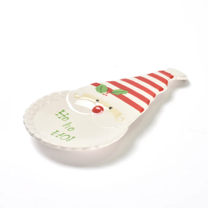 All'ingrosso personalizzato stampato pupazzo di neve natale piatti e piatti decorativi in ceramica - Product Image 5