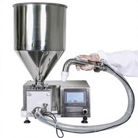 Machine industrielle automatique de remplissage de chocolat, de pain, de beignets et de gâteaux, en acier inoxydable 304, haute productivité, grande capacité, neuve