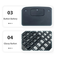 Calculatrice de poche numérique CTIFREE KK-105 en plastique ABS, 10 chiffres, design coloré, calendrier, double alimentation, haute qualité