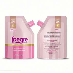 Sac d'emballage de liquide rechargeable en plastique personnalisé détergent à lessive shampoing soupe à la main sac de pochette à bec verseur debout - Product Image 4