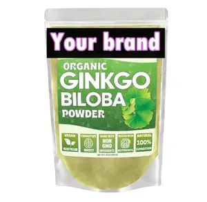  Organische Ginkgo Biloba Poeder-Gingko Biloba Supplementen Voor Cognitie-Immuniteit Boost