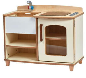Juego imaginativo Montessori, juego de rol de cocina, juego de madera para guardería, preescolar, preescolar, aula, guardería - Product Image 6
