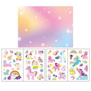 Cadeaux pour enfants très vendus GF, autocollants éducatifs pour enfants, livres d'activités, animaux de dessin animé, <span class=keywords><strong>livre</strong></span> d'autocollants réutilisables pour les tout-petits - Product Image 3