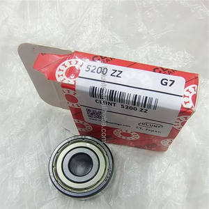 ตลับลูกปืนเม็ดกลมร่องลึกคุณภาพสูง <span class=keywords><strong>5200</strong></span> <span class=keywords><strong>ZZ</strong></span> ตลับลูกปืนลูกกลิ้ง 5200ZZ ขนาด 10x32x14 มม. - Product Image 1
