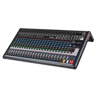Console de mixage audio DJ GMK A24 à bas prix, connectivité d'enregistrement USB, mixeur audio professionnel
